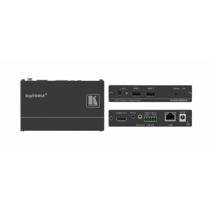 Kramer KRAMER - KDS-DEC4 HD Video Streamer Decoder