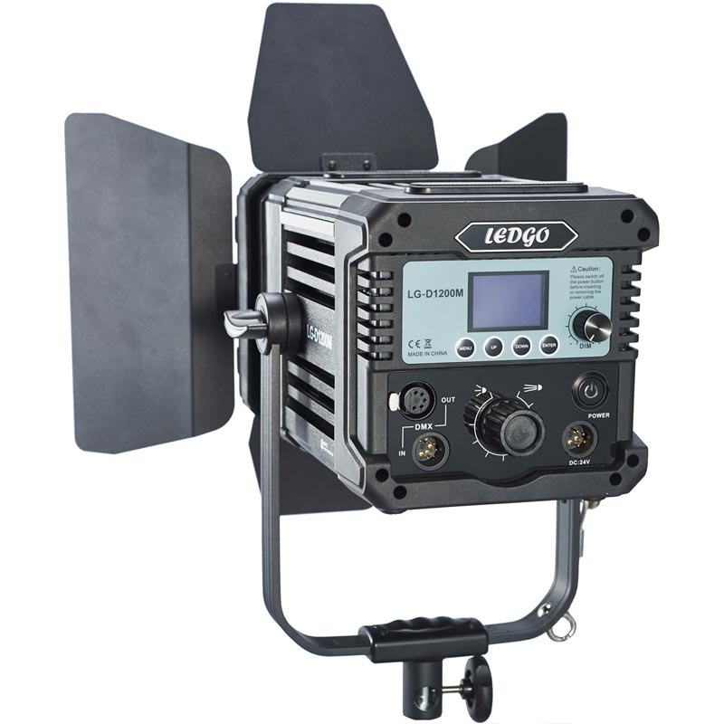 Ledgo LEDGO - LG-D1200M - 120W LED Fresnel Studio Light with DMX control