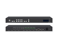 Kramer KRAMER - VS-44H2A 4x4 4K HDR HDMI 2.0 HDCP 2.2 Matrix Switcher with Audio De–embedding