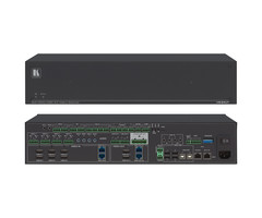 Kramer KRAMER - VS-84UT All–in–One Presentation System with 8x4 4K60 4:2:0 HDMI/HDBaseT 2.0 Matrix Switching, Master Room Controller, PoE & Power Amplifier