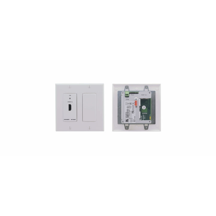 Kramer KRAMER - WP-580T 4K60 4:2:0 HDMI Wall–Plate Transmitter over Long–Reach HDBaseT