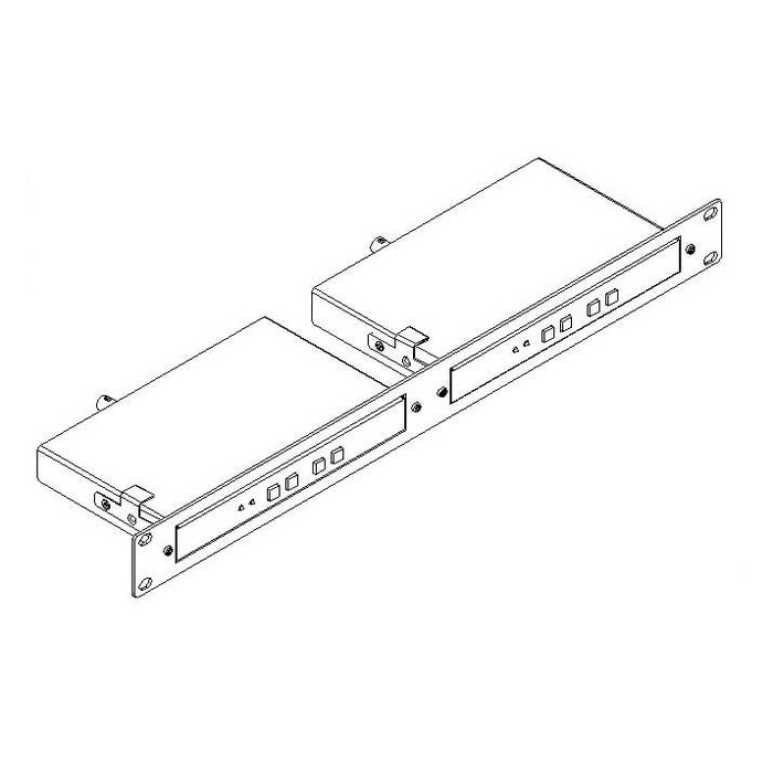 Kramer KRAMER - RK-T2B 19–Inch Rack Adapter for MegaTOOLS™