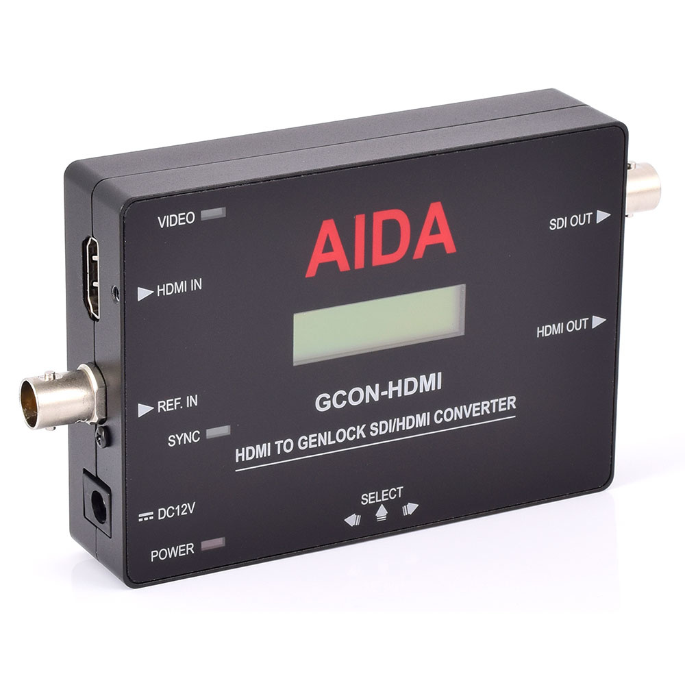 AIDA AIDA - GCON-HDMI - HDMI to Genlock SDI/HDMI Converter