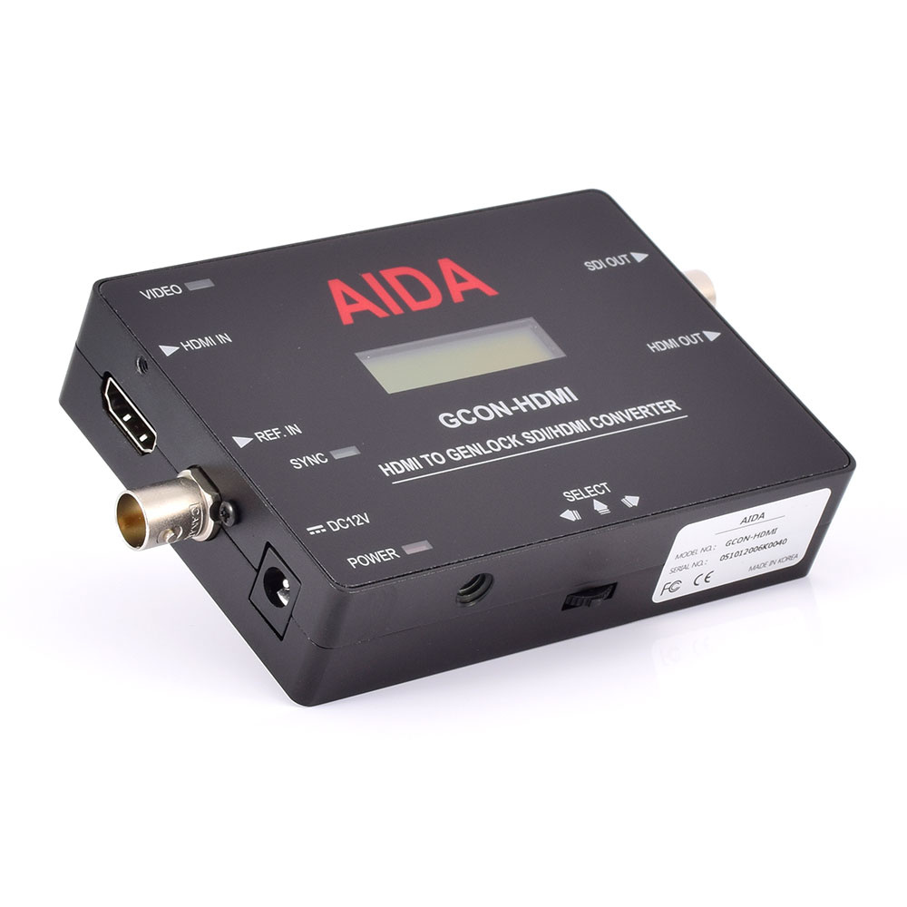 AIDA AIDA - GCON-HDMI - HDMI to Genlock SDI/HDMI Converter