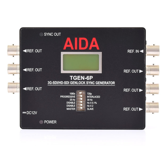 AIDA AIDA - TGEN-6P - GENLOCK Reference SYNC Generator