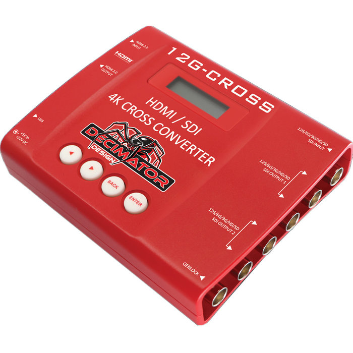 Decimator Design Decimator Design 12G-CROSS - 4K HDMI / SDI Cross Converter