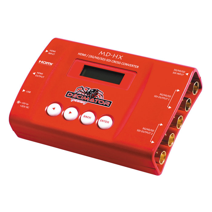 Decimator Design Decimator Design MD-HX - HDMI / SDI Cross Converter