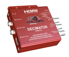 Decimator Design Decimator Design DECIMATOR 2 - SDI to HDMI Converter