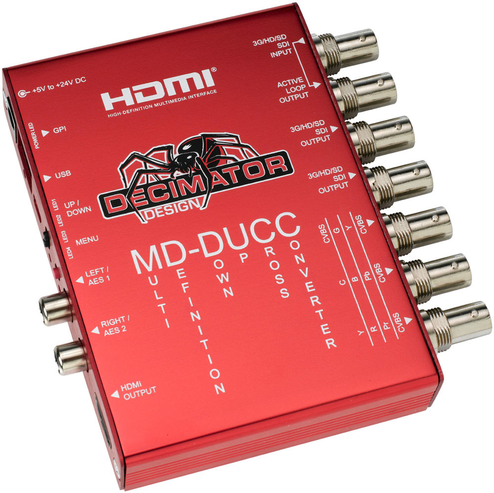 Decimator Design MDDUCC Videoholland
