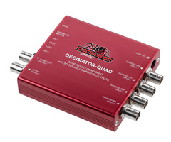 Decimator Decimator Design DECIMATOR-QUAD - SDI/Composite Quad Split MultiViewer