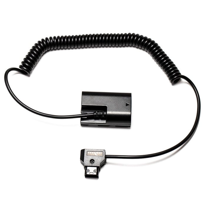 Indi Pro INDIPRO Coiled D-TAP naar Canon LP-E6 Dummy Battery