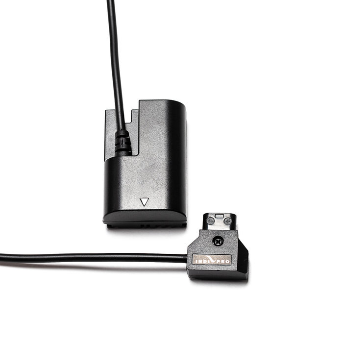 Indi Pro INDIPRO Coiled D-TAP naar Canon LP-E6 Dummy Battery