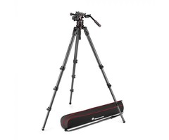 Manfrotto MANFROTTO - Nitrotech 612 video head, CF Tall Single Legs Tripod