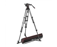 Manfrotto MANFROTTO - Nitrotech 612 video head, CF twin leg tripod gs