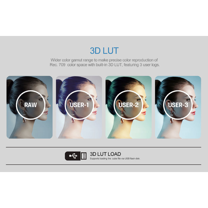 Liliput Lilliput BM150-4KS - 15.6" 4K monitor with 3D LUTS and HDR