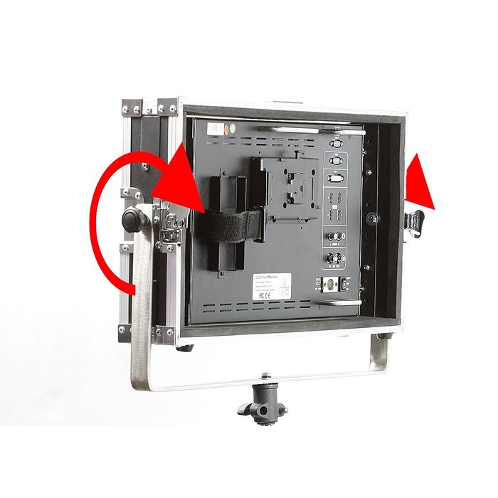 Lilliput Lilliput BM150-4KS-LP - 15.6 Inch 4K HDR Monitor met Swing Frame