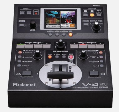 Roland ROLAND - V-4EX 4-Channel Digital Video Mixer with Effects
