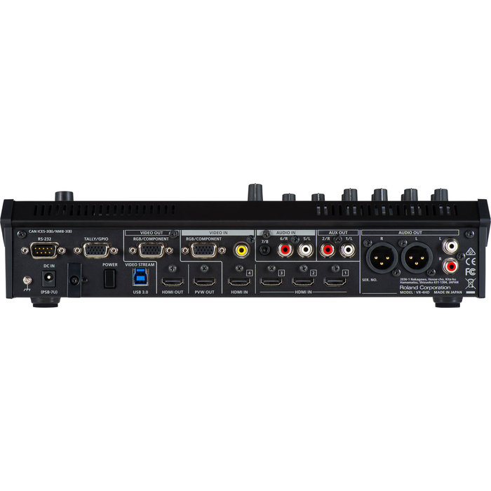 Roland ROLAND - VR-4HD - All-in-One HD AV Mixer with USB2.0/3.0 Streaming Output