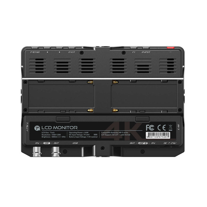 Lilliput Lilliput H7S 7" 4K HDMI/3G-SDI Ultra-Bright