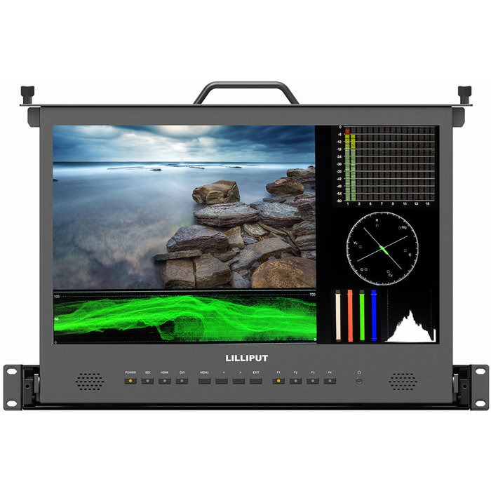Lilliput Lilliput RM-1730S 17.3" Full HD 3G-SDI/HDMI Pullout Rackmount Monitor (1 RU)