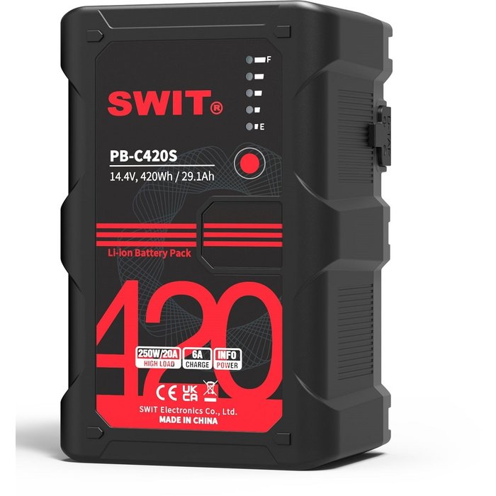 Swit Swit PB-C420S - 14.4V, 420Wh/29.1Ah V-Mount Battery