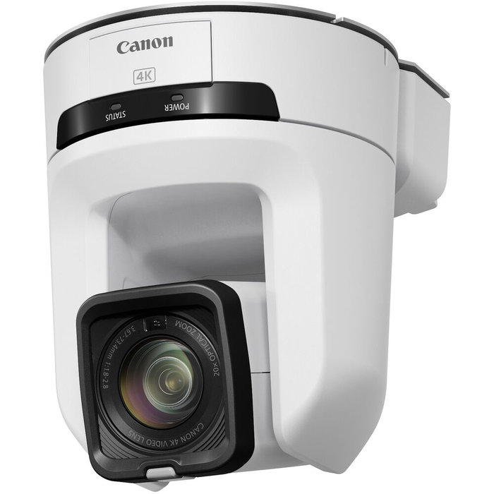 Canon Canon CR-N300 4K NDI PTZ Camera with 20x Zoom - White