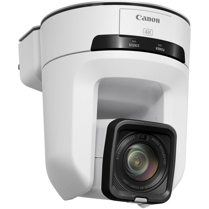 Canon Canon CR-N300 4K NDI PTZ Camera with 20x Zoom - White