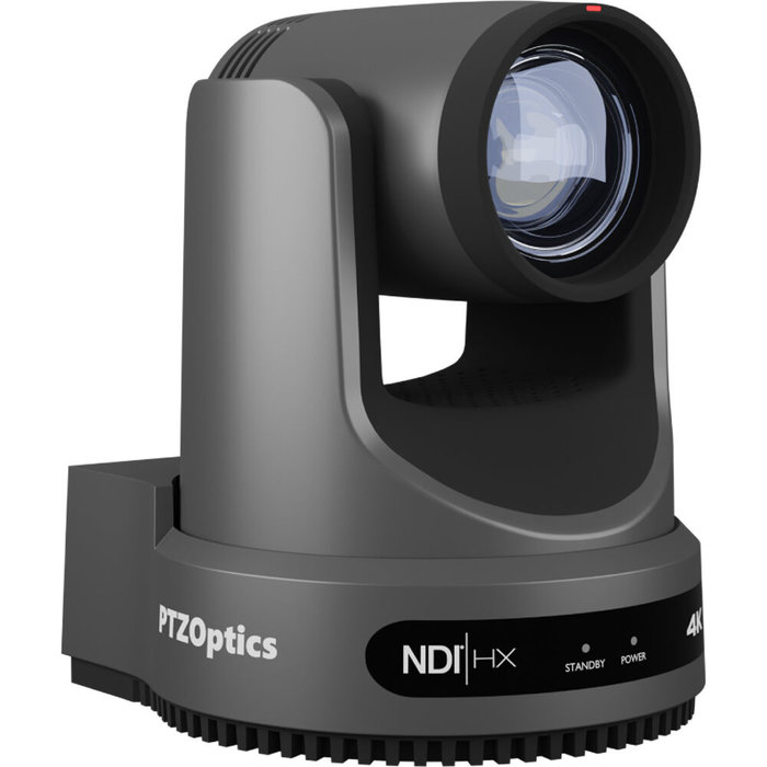 PTZ Optics PTZ Optics Move 4K 20X Zoom NDI|HX Gray