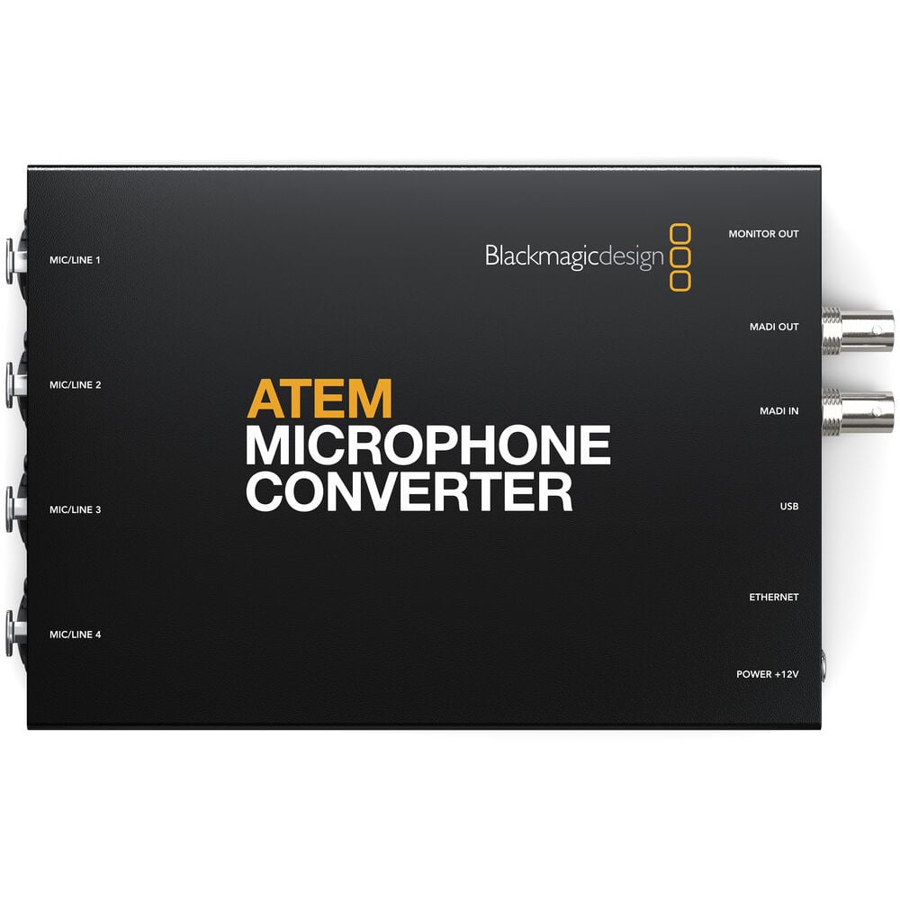 Blackmagic Design Blackmagic Atem Microphone Converter