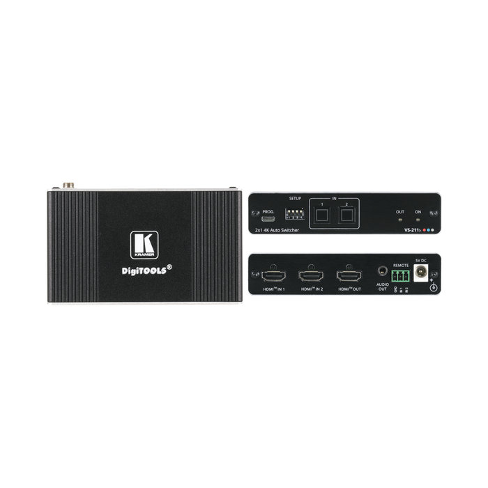 Kramer VS-211X 2x1 4K HDR HDMI Auto Switcher