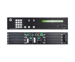 Kramer DTAxr-OUT4-F32 - 4–Channel 4K60 4:2:0 HDMI over Extended Reach HDBaseT Output Card with Selectable Embedded or De–embedded Analog Audio