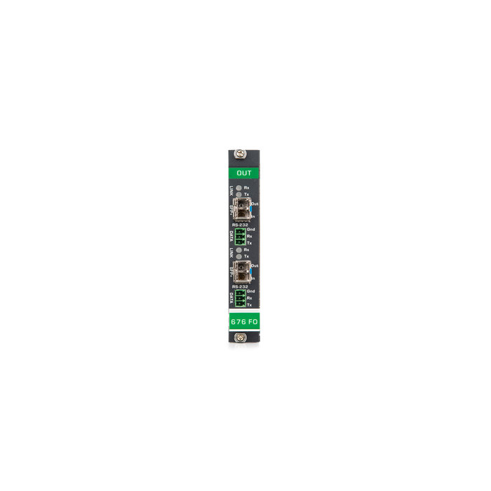 Kramer F676-OUT2-F34 - 4K60 4:4:4 HDMI over Ultra–Reach MM/SM Fiber Optic Output Card
