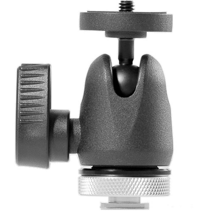 Caruba Centre Ball Head w/ Cold Shoe Mount