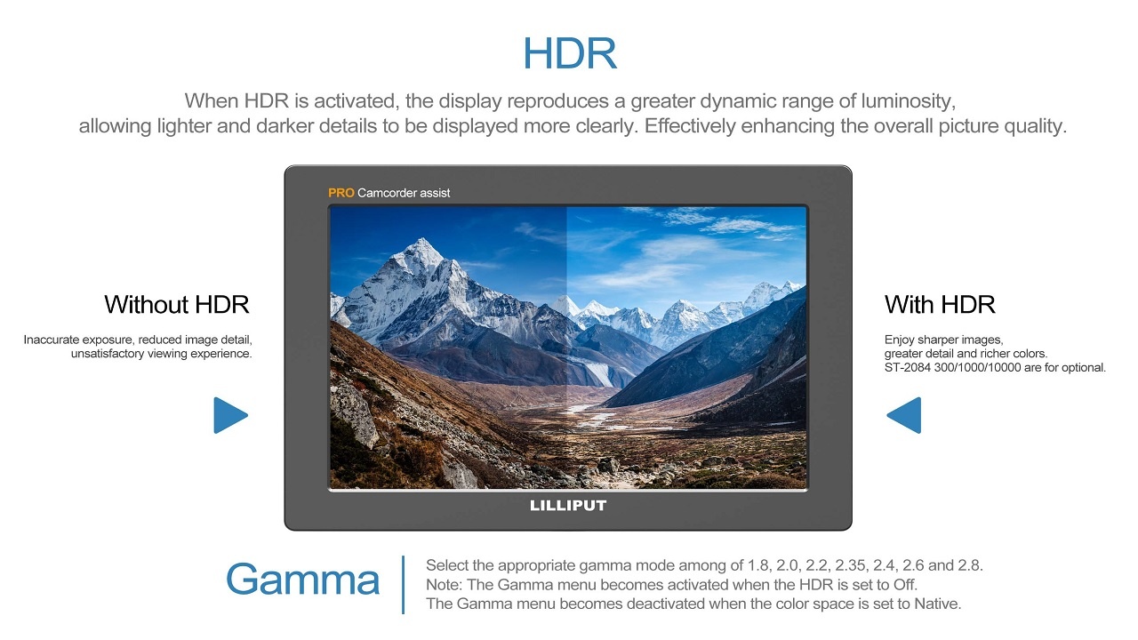 Lilliput Lilliput Q7 Pro Full HD Monitor with SDI & HDMI Cross Conversion