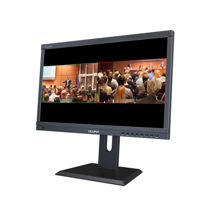 Lilliput Lilliput PVM220S 21.5" 3G-SDI/HDMI Quad-Split Broadcast Monitor with Case