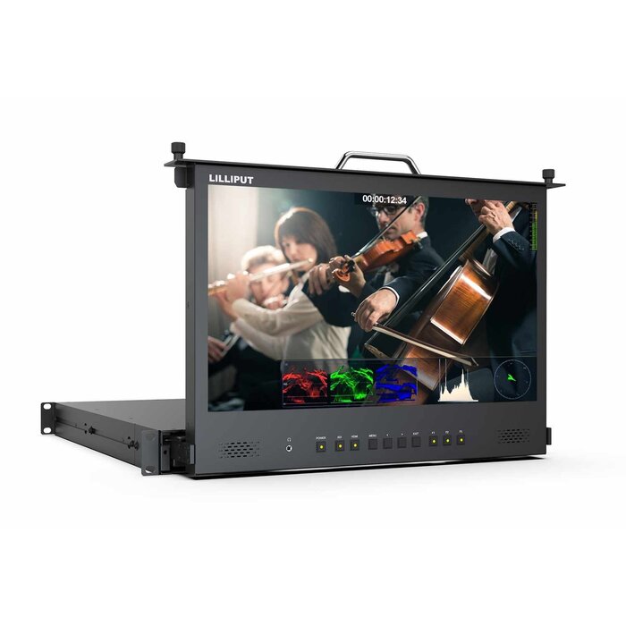 Lilliput Lilliput RM-1731S 17.3" Pullout Rackmount 3G-SDI/HDMI Monitor