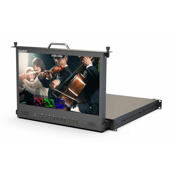 Lilliput Lilliput RM-1731S 17.3" Pullout Rackmount 3G-SDI/HDMI Monitor