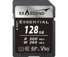 Exascend Exascend 128 GB Essential SDXC Card UHS-II, V90
