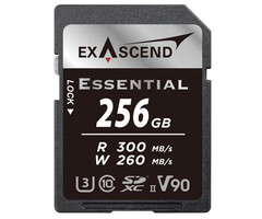 Exascend Exascend 256 GB Essential SDXC Card UHS-II, V90