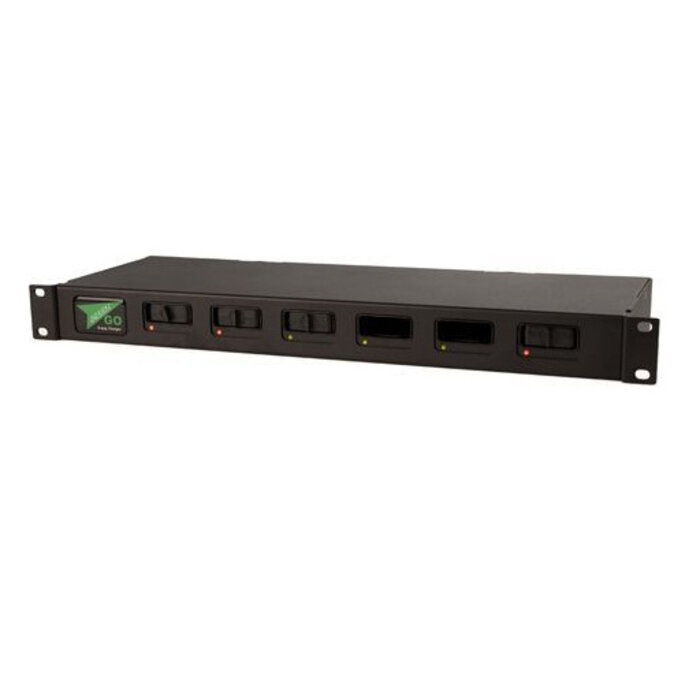GreenGo GreenGO 6 way rackmount battery charger