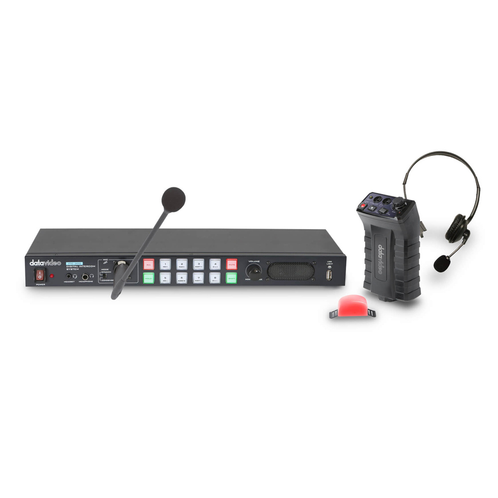 Datavideo Data video ITC-300P - 8-channel Digital Intercom System