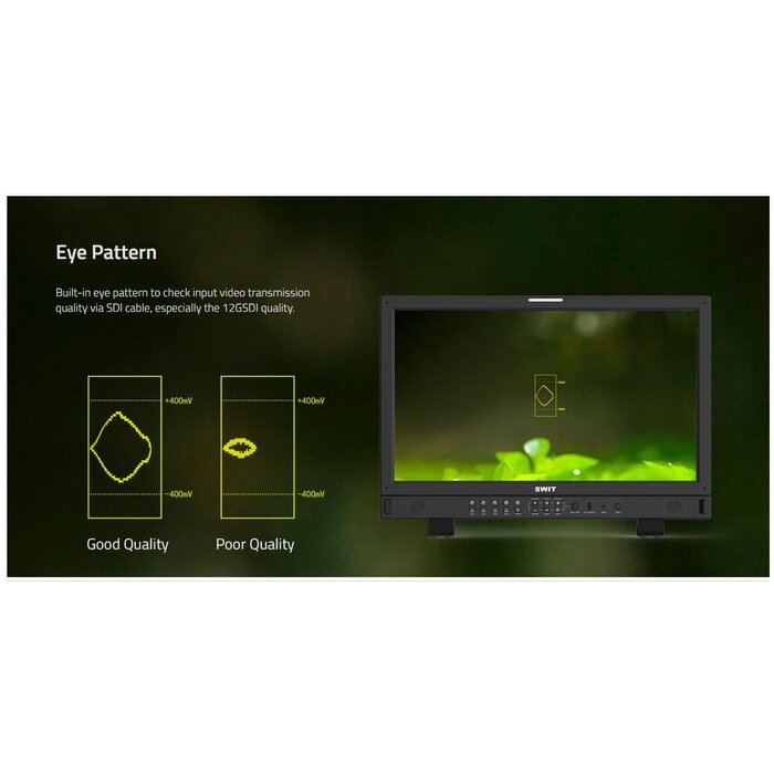 Swit SWIT BM-U245 23.8-inch 4K/8K 12GSDI Studio Monitor