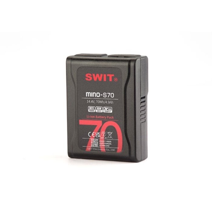 Swit SWIT - MINO-S70 70Wh Pocket V-mount Battery Pack