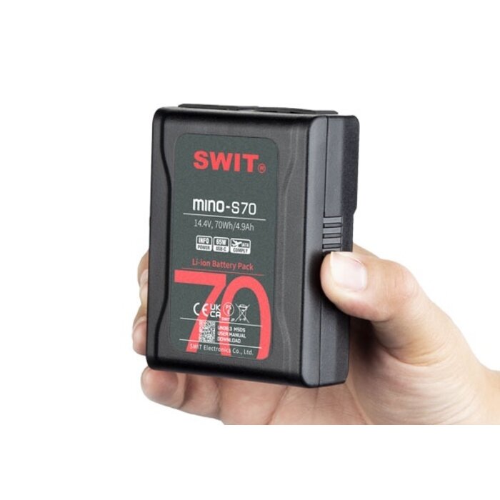 Swit SWIT - MINO-S70 70Wh Pocket V-mount Battery Pack