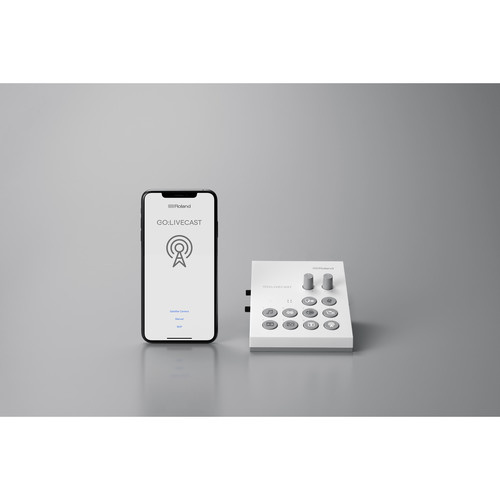 Roland Roland GO:LIVECAST Live Streaming Audio and Video Studio for Smartphones and Tablets