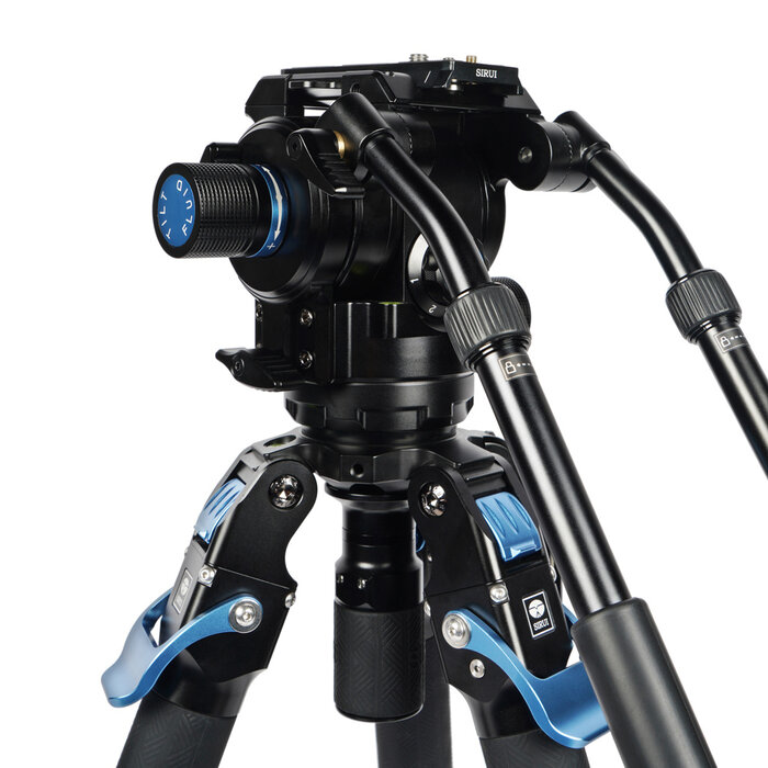Sirui Video Tripod SVT75 Lite with SVH15 Fluid Head