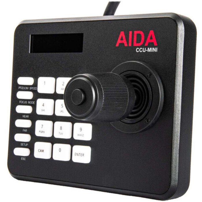 AIDA Aida CCU-MINI Compact VISCA Serial & IP PTZ Camera Controller