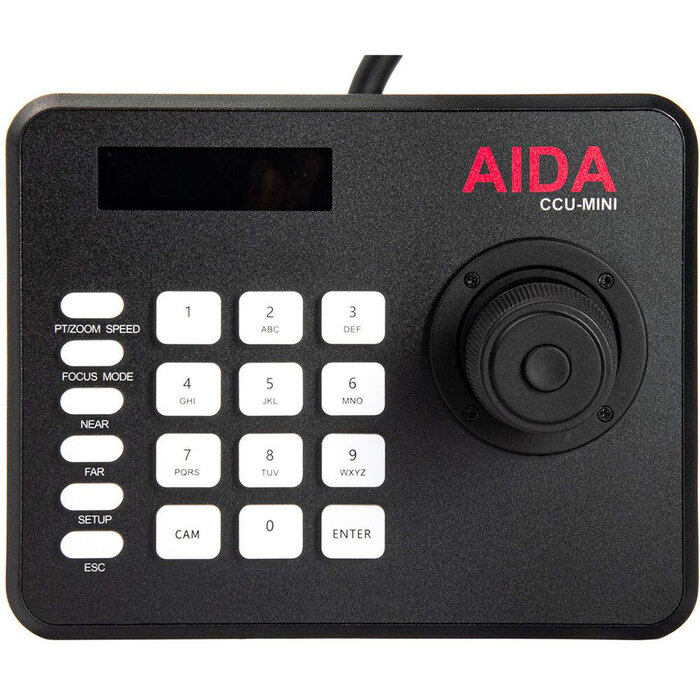 AIDA Aida CCU-MINI Compact VISCA Serial & IP PTZ Camera Controller