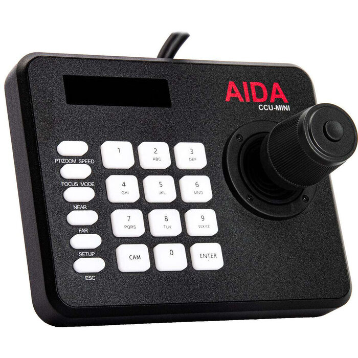 AIDA Aida CCU-MINI Compact VISCA Serial & IP PTZ Camera Controller