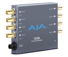 Aja AJA 12GM 12G-SDI to/from SDI Muxer/DeMuxer